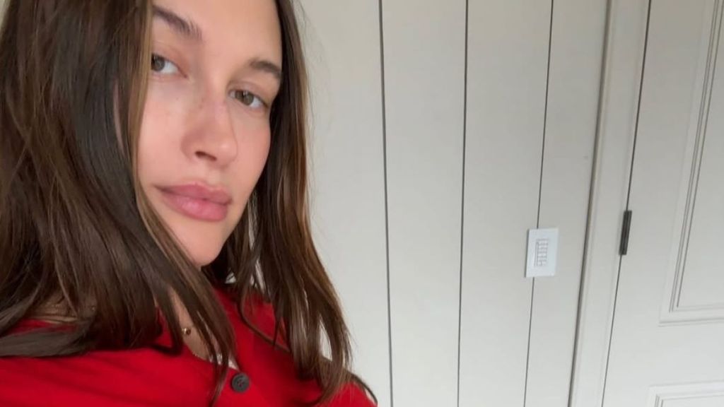 Hailey Bieber Mother's Day photos