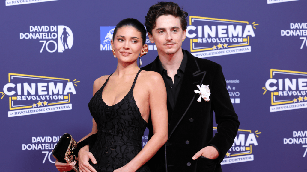 Timothee Chalamet and Kylie Jenner