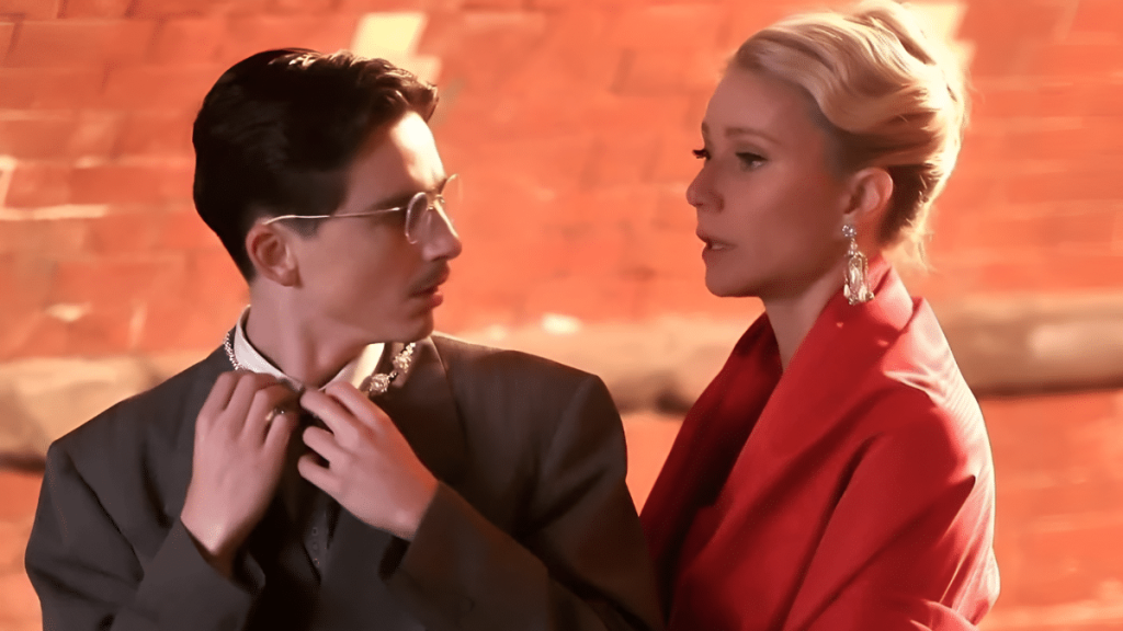 Gwyneth Paltrow about Kissing Timothée Chalamet on The Drew Barrymore Show