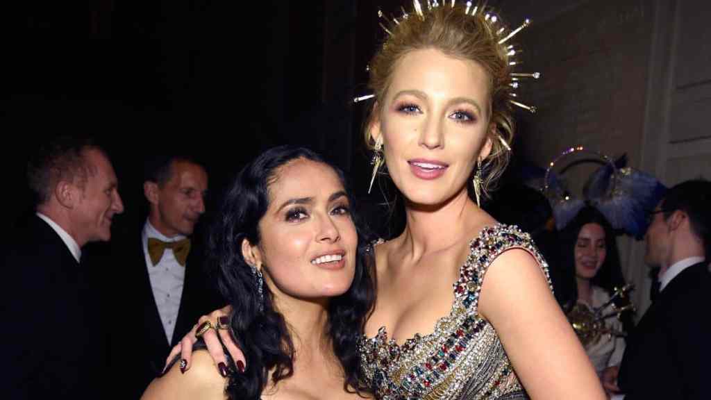 Blake Lively Salma Hayek