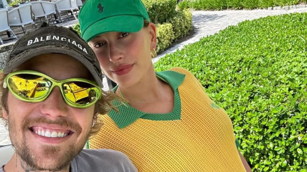 Justin and Hailey Bieber Vogue cover