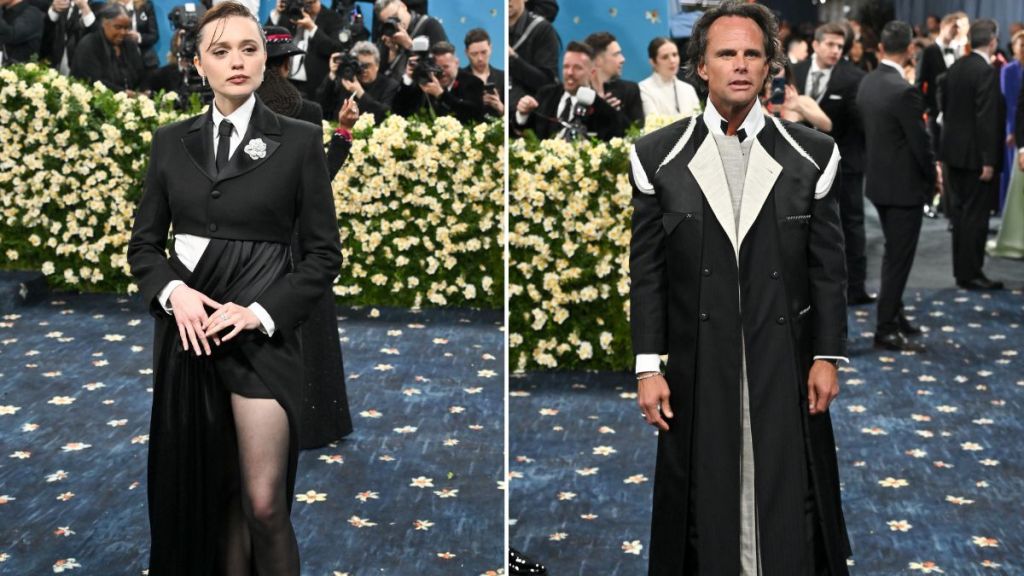 Aimee Lou Wood Walton Goggins Met Gala