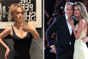 Jennifer Lopez George and Amal Clooney