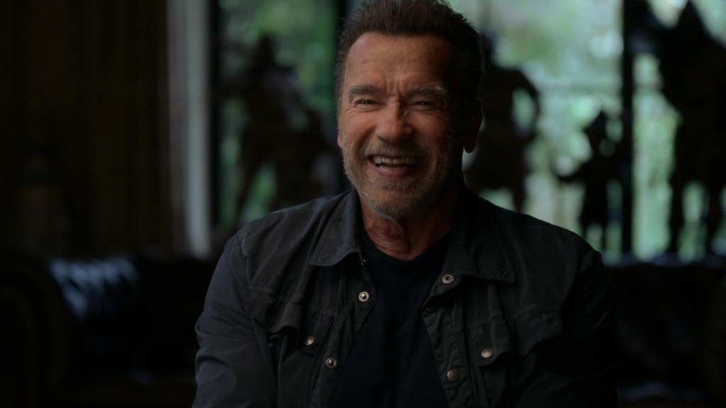 Arnold Schwarzenegger Reveals Son Patrick's White Lotus Nude Scenes Shocked Him