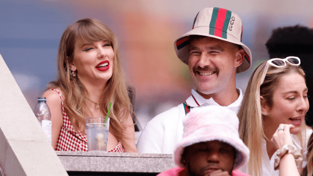 Taylor Swift and Travis Kelce