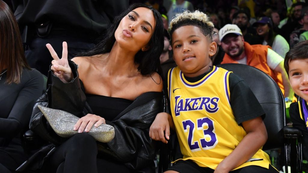 Kim Kardashian's Son Takes Over Instagram, Orders Labubu Dolls