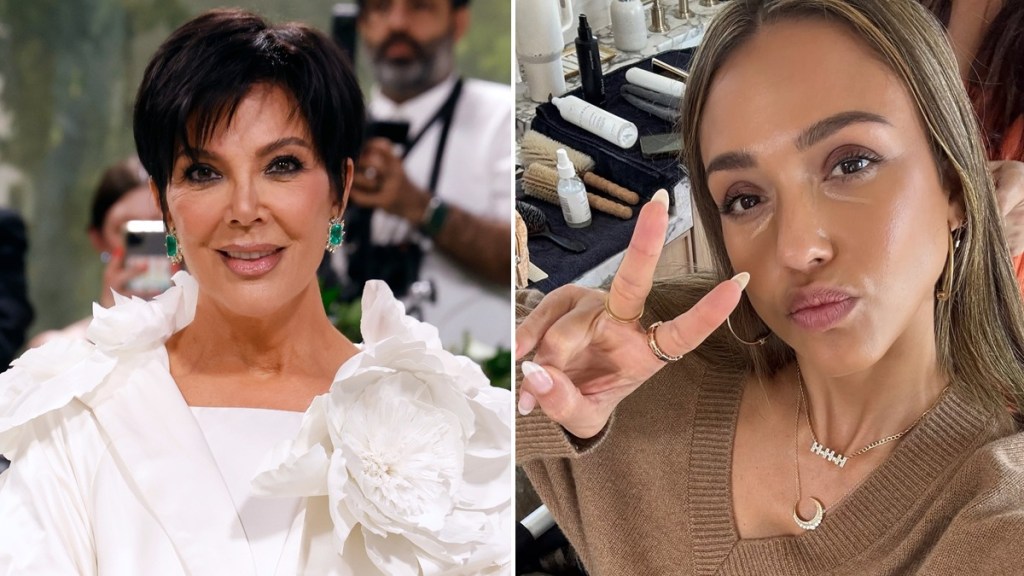 Kris Jenner Jessica Alba