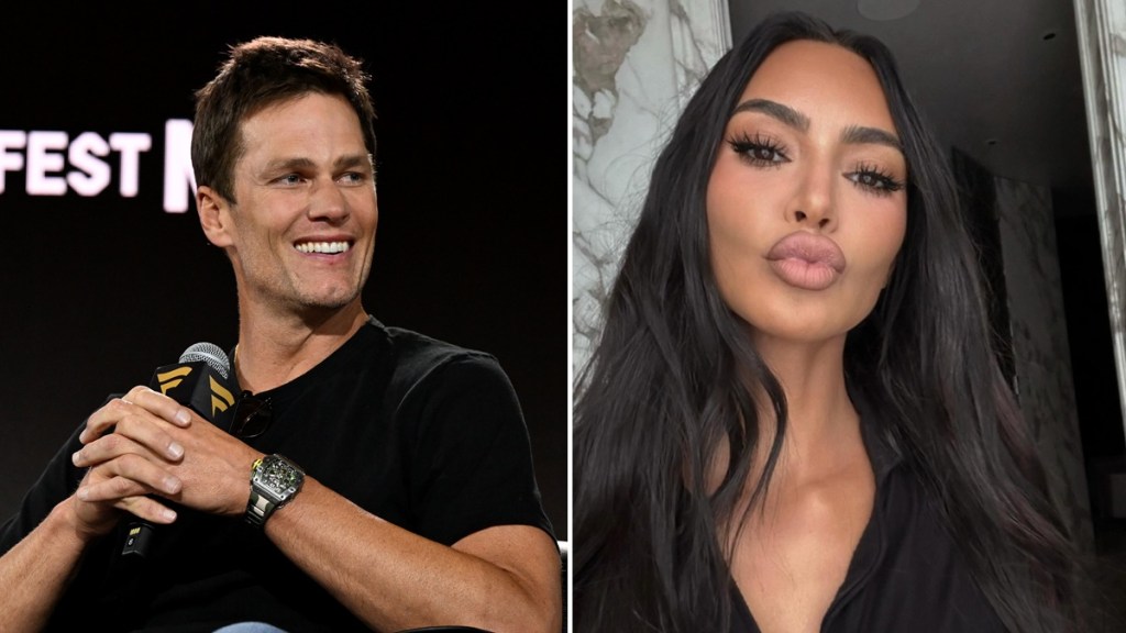 tom brady kim kardashian