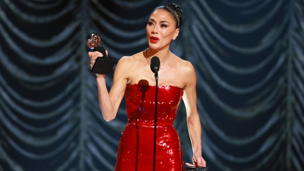 Nicole Scherzinger Gives Emotional Acceptance Speech After Winning First Tony Award