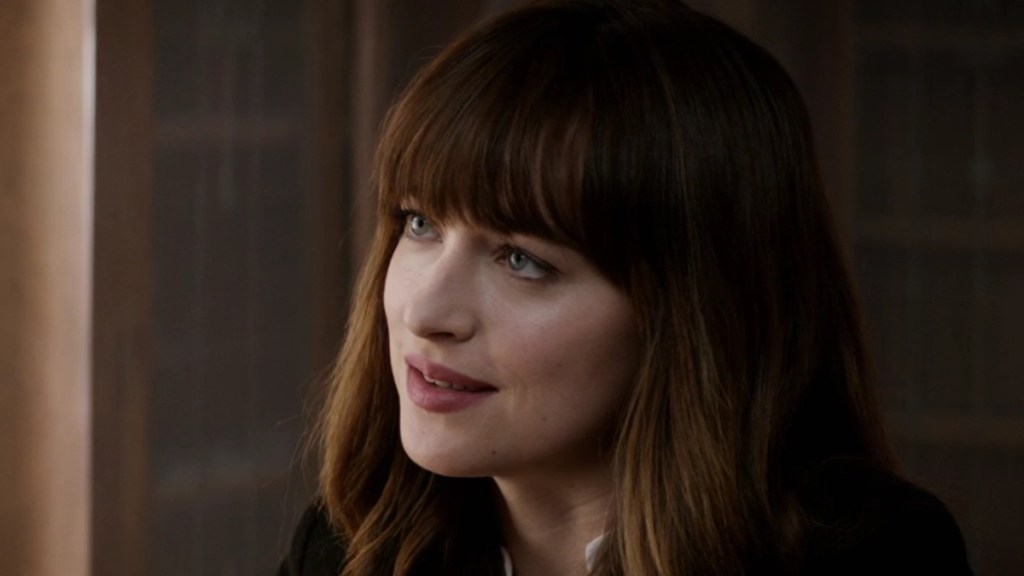 Dakota Johnson Laughs at Co-Star Chris Evans' Take on Finding Love