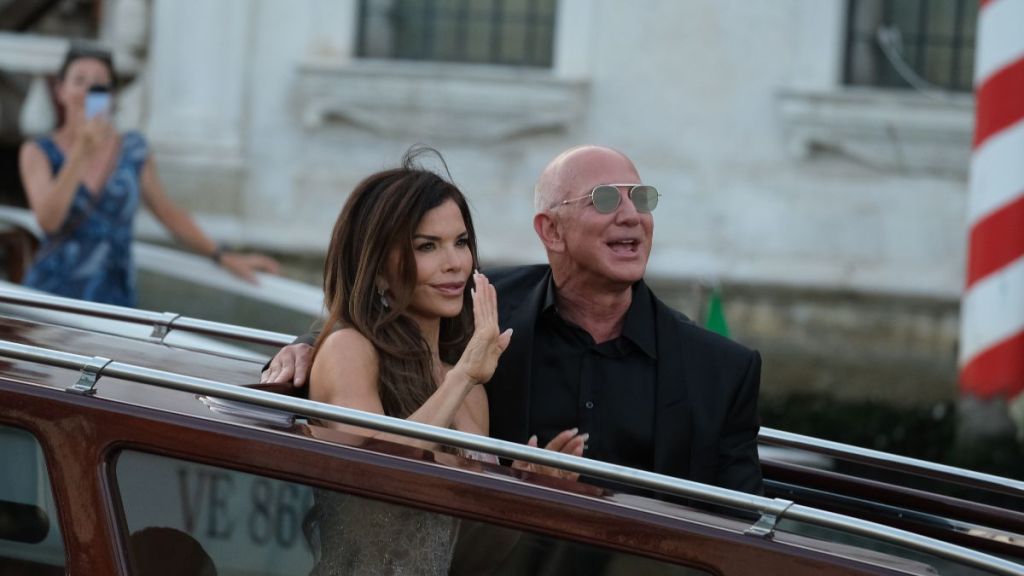 Jeff Bezos wedding Lady Gaga