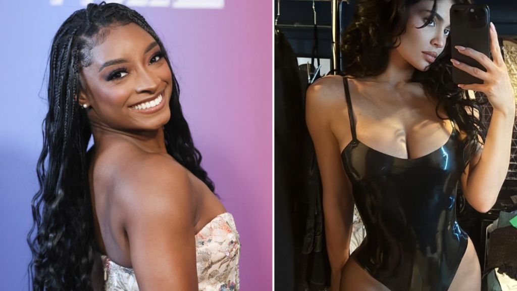 Simone Biles Kylie Jenner