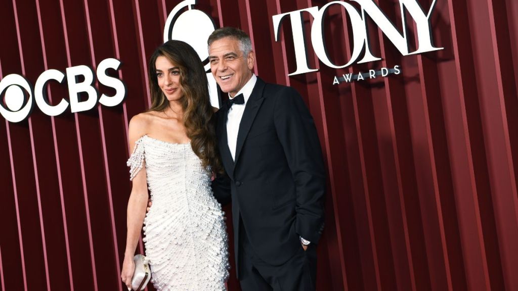 Amal and George Clooney Tony Awards 2025
