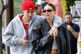 Hailey Bieber mid-nuptial agreement