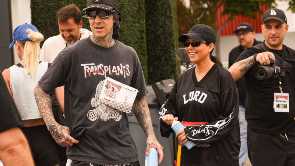 Kourtney Kardashian Travis Barker