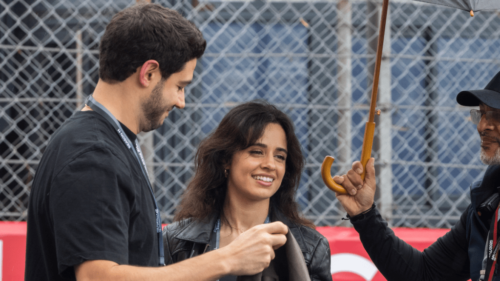 Sparks fly in Ibiza as Camila Cabello and her boyfriend, Henry Chalhoub's PDA moment sets fans abuzz.