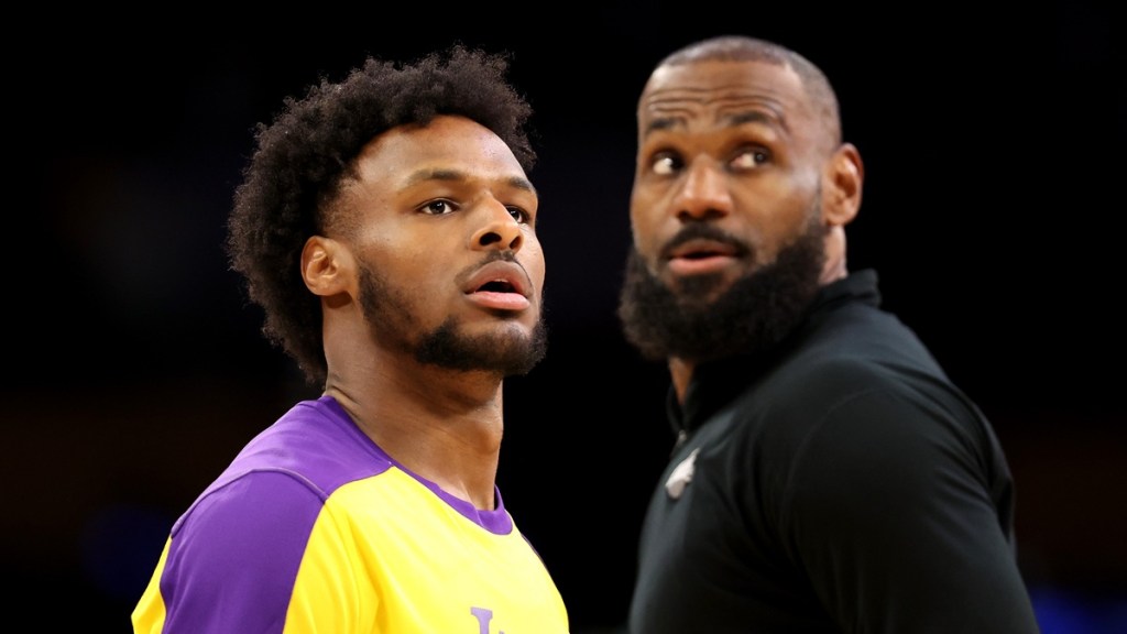 Here’s How Many Points Lakers’ Bronny James Scored Tonight Against Clippers