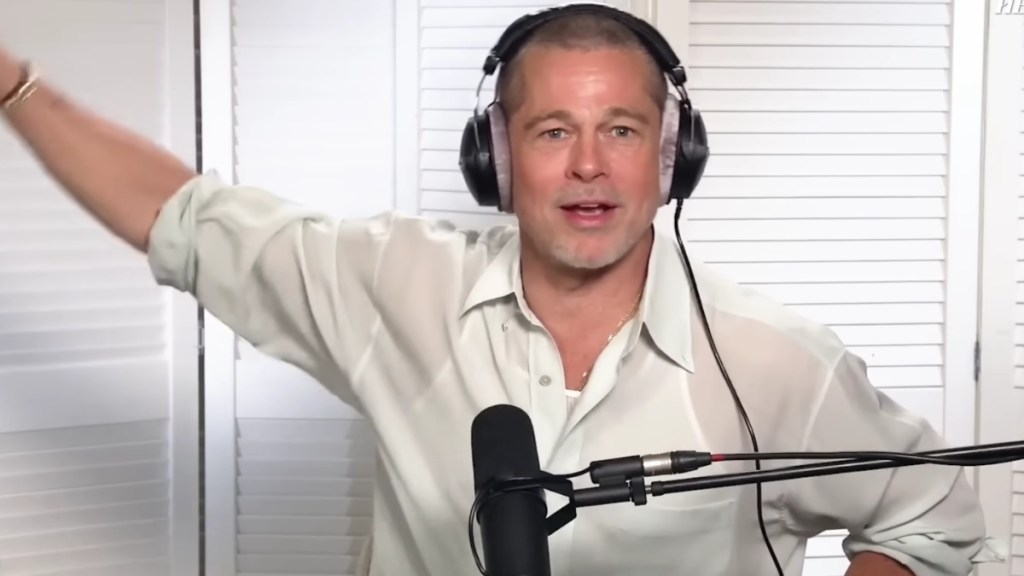 Brad Pitt Admits to Being Starstruck By Only Two Female Co-Stars