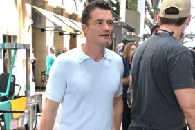 Orlando Bloom flirting