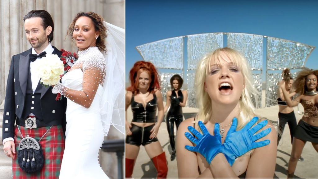 Mel B wedding