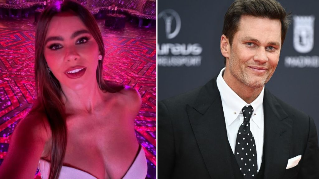Sofia Vergara Tom Brady photo