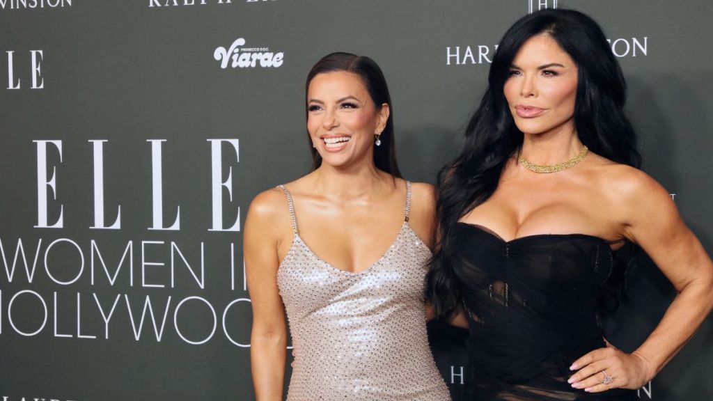 Lauren Sanchez Eva Longoria wedding