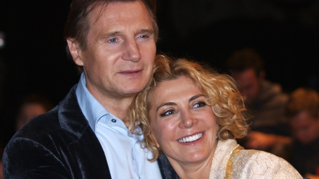 pamela anderson liam neeson first wife