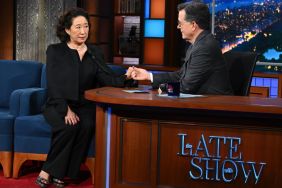 Sandra Oh Calls Out Paramount Amid Stephen Colbert Show Cancellation