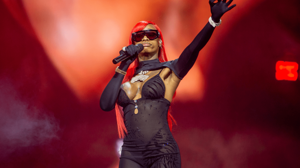 Sexyy Red Reacts to Annabelle Popcorn Bucket: 'So Mfs Eating Her A--'