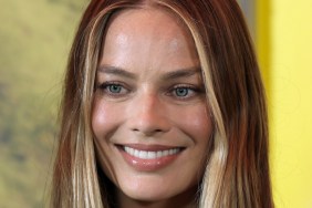 Margot Robbie Shows off Her Mom-Body in Mini-Corset Dress