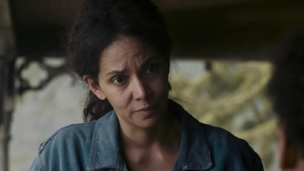 Halle Berry's Red Lingerie Leaves Little to the Imagination