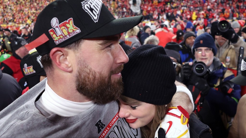 Travis Kelce Says Taylor Swift 'Knocked His Socks Off'