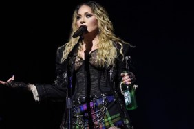 Madonna Ditches Pants for Her Birthday With Labubu Cake