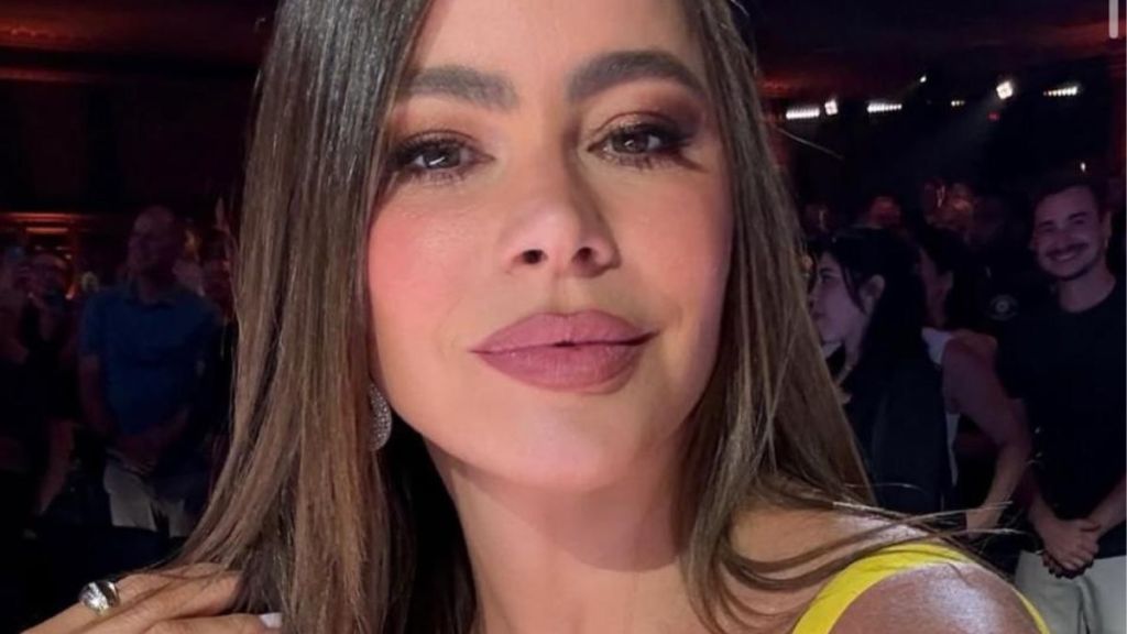 Sofia Vergara Flaunts Her Toned Body in Busty Body-Hugging Dress