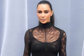 Photos: Kim Kardashian's Lingerie-Inspired Slip Dress Turns Heads in Rome