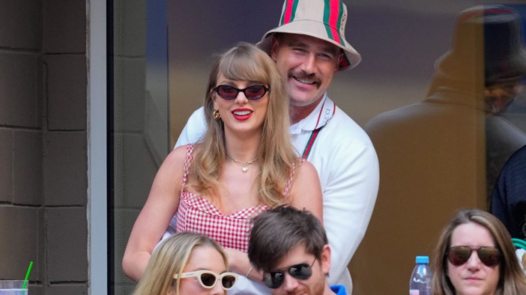 Taylor Swift & Travis Kelce Announce Her New Album Details Together