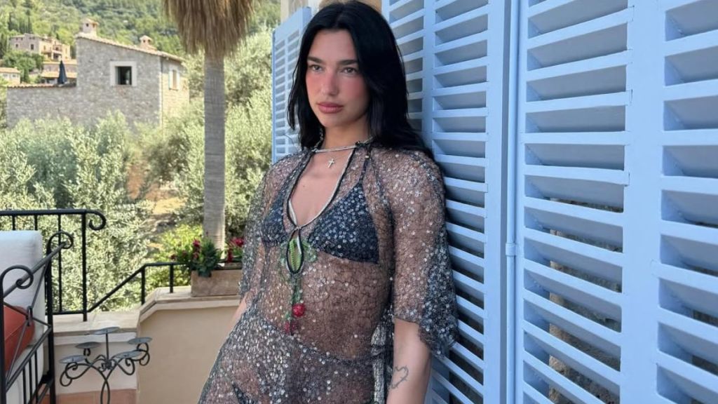Dua Lipa Is in a True Celebratory Mood in Her Quirky Bikini Photos