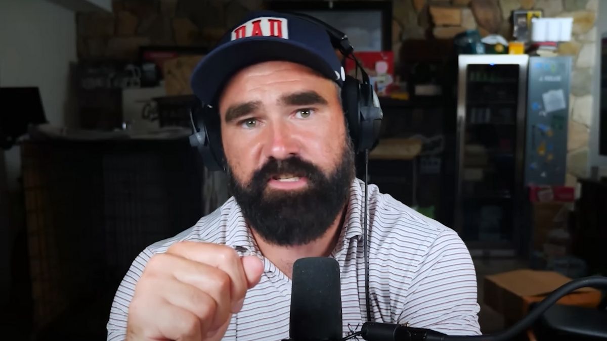Jason Kelce Reveals How He Really Feels About Dyeing His Beard Mandatory