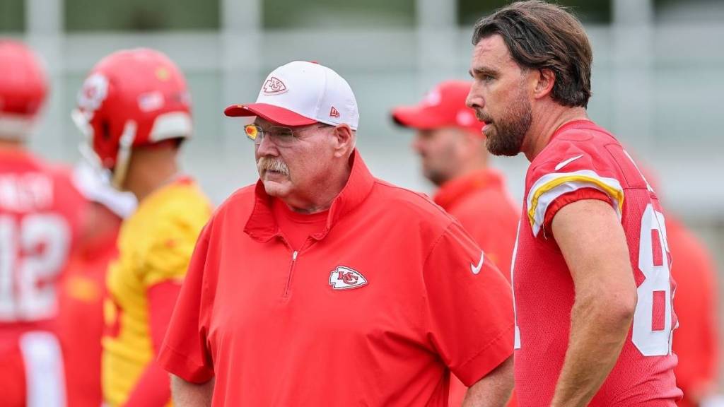 Andy Reid Hints At Travis Kelce & Taylor Swift Wedding
