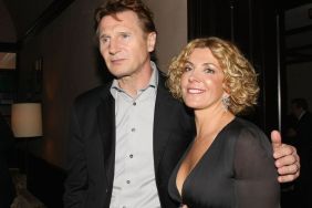 Liam Neeson Talks About 'Falling in Love' With Late Wife