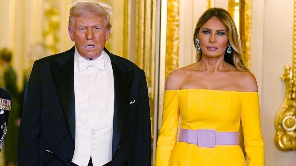 Melania Trump’s Yellow Gown at Royal State Banquet Highlights Her Bold Fashion Choices