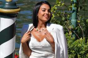 Fans Call Cristiano Ronaldo's Fiancee Georgina Rodriguez in Bodysuit 'Super Gorgeous'