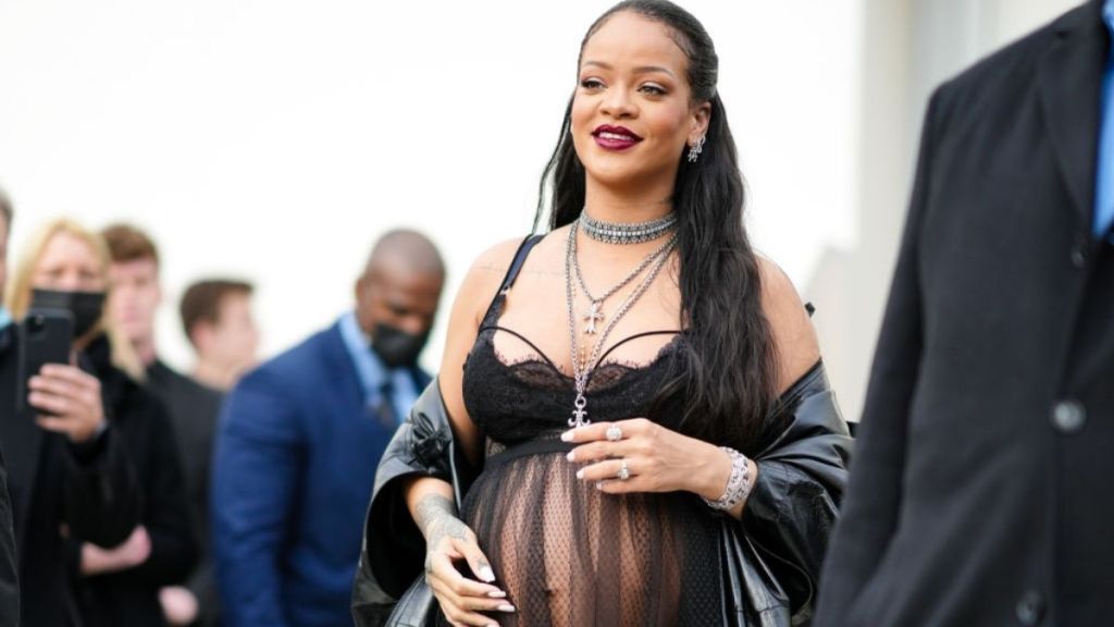 Fans React to Pregnant Rihanna in Sheer Bra: 'Thought It Was Album Cover'