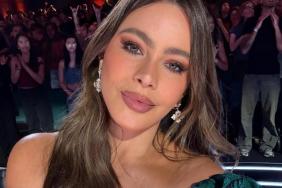 Sofía Vergara Drops Jaws in Off-Shoulder Green Dress