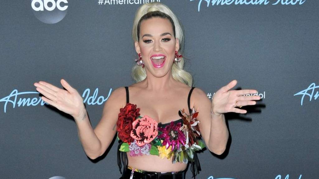 Katy Perry’s Floral Corset Dress Is a Summer Dream in Argentina Photos