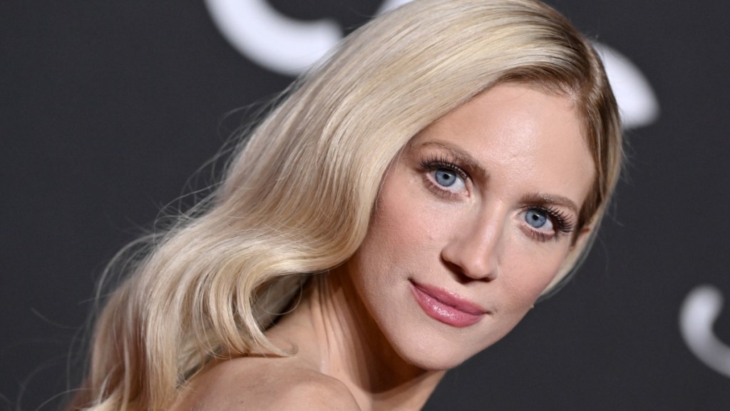 Brittany Snow’s Illusion Ruched Dress Look Will Make You Look Twice