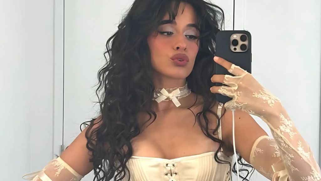 Fans React to Camila Cabello Baring All in Daring Corset & Mini-Skirt
