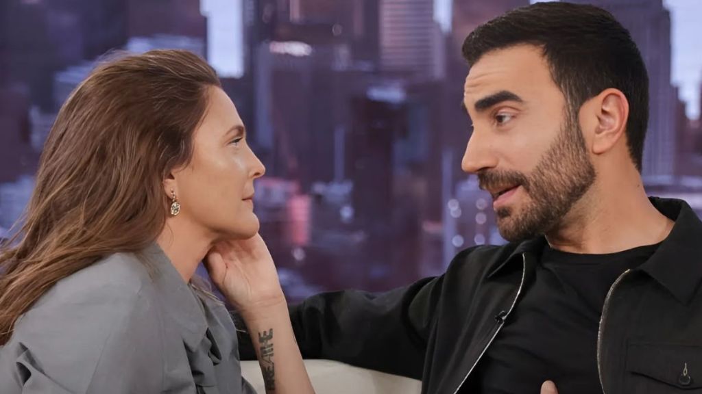 Drew Barrymore & Brett Goldstein Get Incredibly Close During Playful Interview