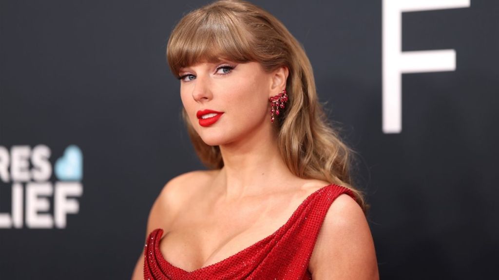 Taylor Swift Wears Pink Corset in Target Ad for Exclusive Vinyl Release