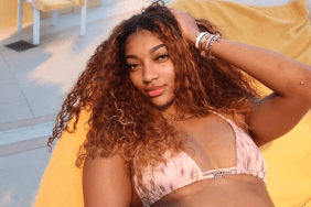 Angel Reese Looks Like 'Barbie' in Bold Neckline Black Dress